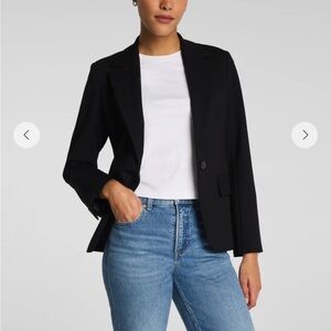 SPANX Perfect Ponte Blazer – Classic Black – Size Small – NWT